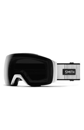 Smith I/O MAG ChromoPop XL Low Bridge Snow Goggles in White Fade Out /Sun Black at Nordstrom