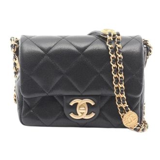 Chanel Pre-owned Vintage Mini Bag - Dames - Pre-owned - Zwart - Maat: ONE Size Leer