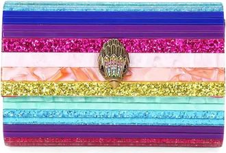 Kurt Geiger Tassen, Dames, Veelkleurig, ONE Size, Party Eagle Clutch