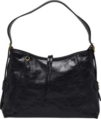 Ermanno Scervino Tassen, Dames, Zwart, ONE Size, Leer, Adele Schoudertas