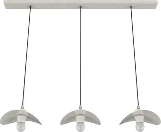 Lumicom Piuma Lampara De Techo Lineal 3 Luces Monocolor Brillo