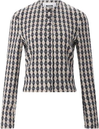 Msgm Msgm, Donna, Maglie, Grigio, S, new