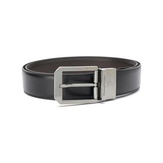 Ermenegildo Zegna Belts, male, Black, Size: 105 CM Waist Belt