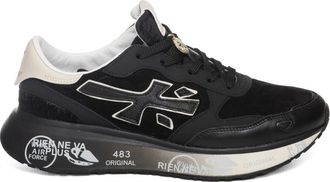 Premiata Lauryn 7803 - Dames - Sneakers - Zwart - 38 EU - Leer - Schoenen