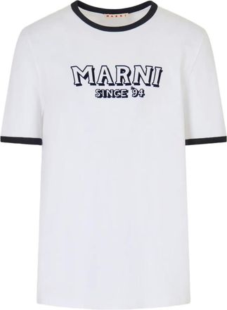 Marni T-shirt girocollo - Bianco