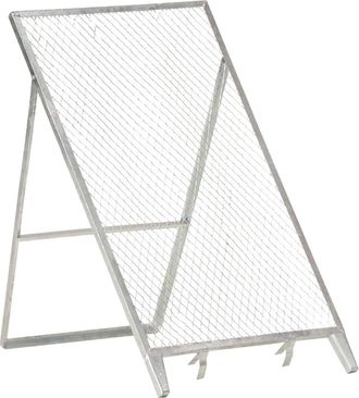 vidaXL Tamiz De Jard&iacute;n Acero Galvanizado Vidaxl