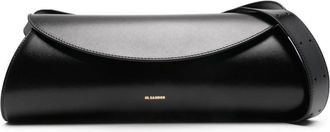 Jil Sander large Cannolo leather shoulder bag - women - Calf Leather - One Size - Black