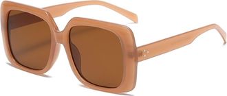 Generic Large Frame Street Shooting Men and For Women Shading Sunglasses Outdoor Vacation Beach (Color : A, Size : Medium)