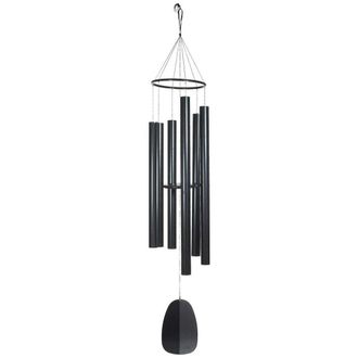 Woodstock Chimes Extra Large Outdoor 7ft Wind Chime - Black