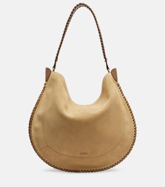 Isabel Marant Oskan Medium suede shoulder bag