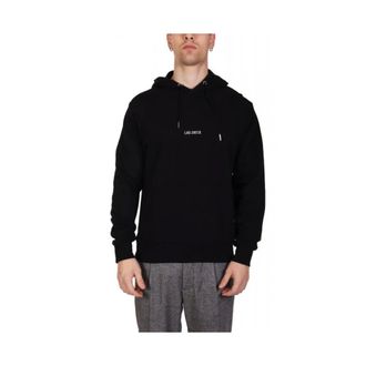 Les Deux Heren, Sweatshirts & Hoodies, Zwart, Maat: XL Katoen