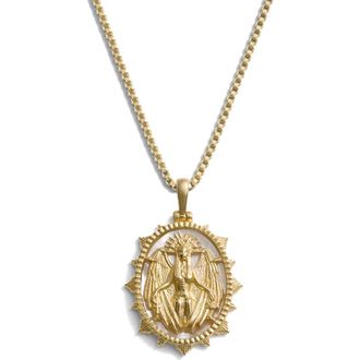 Awe Inspired Special Edition Lilith Pendant Necklace in 14K Gold Vermeil at Nordstrom