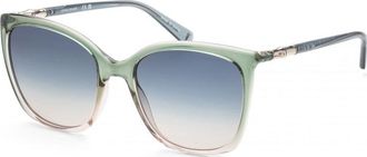 Longchamp Womens LO710S 56 425 Sunglasses - Green - One Size