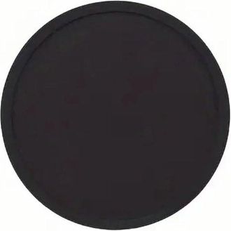 OEM Posavasos De Silicona Negra - 8,99 Cm - Juego De 4