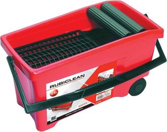 Rubi Cubeta Pintor 24 Lt Rejilla Y Rodillos Ruedas Pl