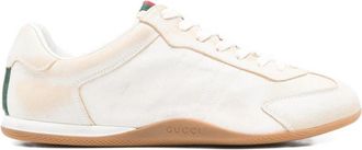 Gucci Shift Sneaker - Dames - Sneakers - Wit - 40 EU - Leer - Schoenen