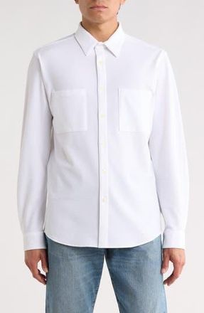 Theory Irving 2P Stretch Button-Up Shirt in White at Nordstrom Rack, Size Xx-Large