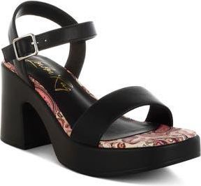 London Rag Kolata Platform Sandal in Black at Nordstrom Rack, Size 7.5