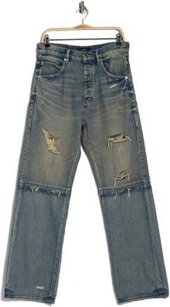 Purple Duplo Tinted Blowout Jeans in Light Indigo at Nordstrom Rack, Size 29