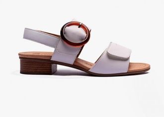 Remonte Womens MARYANN Ladies Slingback Sandals White - Size UK 6.5