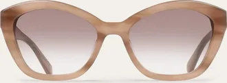 Ferragamo Women Butterfly frame sunglasses Pink