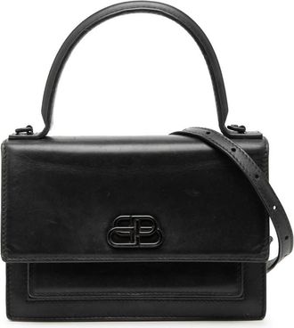 Balenciaga Pre-owned Balenciaga Leather Sharp Top Handle Bag XS Ladies TQFQ76VWO4B6XZST