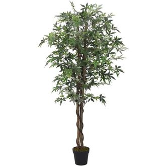 vidaXL Arce Artificial Con 224 Hojas Verde 80 Cm Vidaxl