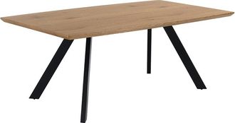 Oresteluchetta Mesa De Comedor Moderna De Madera 160x90cm Para 8 Personas Torrance