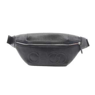 Jimmy Choo London Pre-owned Belt Bags, female, Black, Size: ONE SIZE Pre-owned Leather Waist Bag