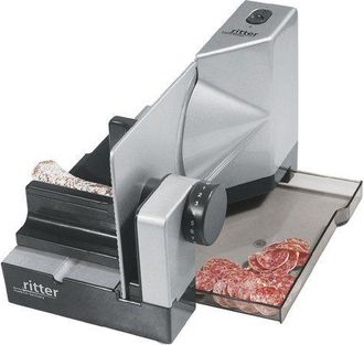 Ritter Decken Rittal Ritter E 18 Rebanadora El&eacute;ctrica Plata