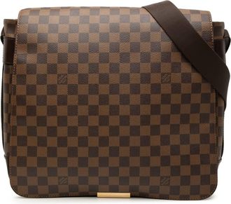 Louis Vuitton Damier Brown Pvc Leather Shoulder Bag (Pre-Owned)