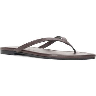 Staud Freja Thong Slide Sandal in Espresso at Nordstrom, Size 10Us
