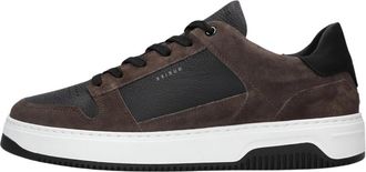 Nubikk Lage Sneakers - Heren - Sneakers - Bruin - 46 EU - Leer - Schoenen