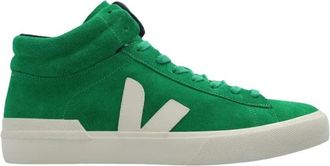 Veja Minotuar Suede high-top sneakers - Heren - Sneakers - Groen - 37 EU - Katoen - Schoenen