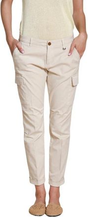 Mason's Chile City Cargo Pants - Dames - Slim Fit Broeken - Beige - L - Katoen - Broeken