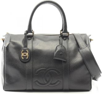 Chanel Leather Handbag (Pre-Owned)