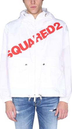 Dsquared2 Hooded High Neck Jacket