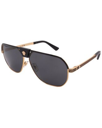 Versace Mens 61Mm Sunglasses