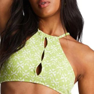 Billabong Thats Cute High Neck In Lime
