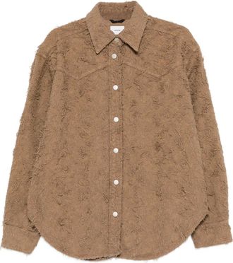 Haikure Camicia con frange - Marrone