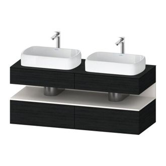 Duravit Qatego Consola Mueble Bajo Lavabo, 2 Extensiones, 2 - Duravit