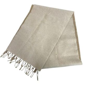 Loewe Pre-owned Cashmere Scarf - Dames - Pre-owned - Beige - Maat: ONE Size Kasjmier