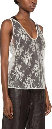 Tom Ford Fax1884 Ts2180 TAA - Dames - Tops - Grijs - Maat: 2XS
