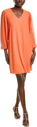 Joseph Ribkoff Pleated Sleeve Shift Dress
