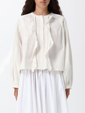 Isabel Marant Camicia Cubraly con ruches