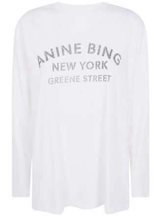 Anine Bing T-Shirt Long Sleeve Ivan