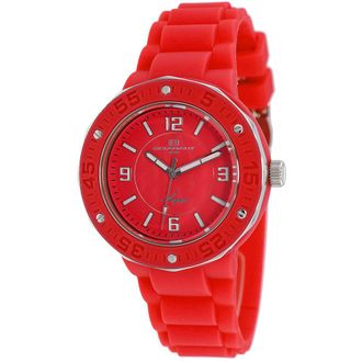 Oceanaut Womens Acqua Red Round 42mm