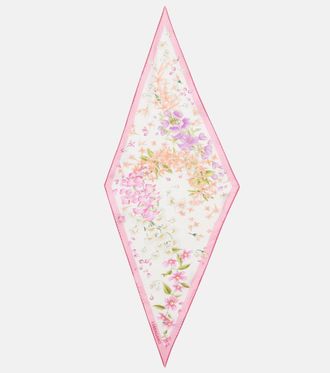 Ferragamo Floral silk scarf