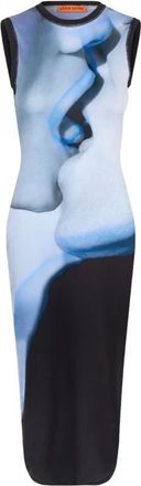 Stine Goya Stijlvolle Jersey Jurk voor elke gelegenheid - Dames - Casual kleedjes - Veelkleurig - M/L - Polyester - Kleedjes