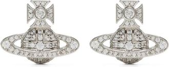 Vivienne Westwood Oorbellen - Dames - Oorbellen - Grijs - ONE Size - Accessoires